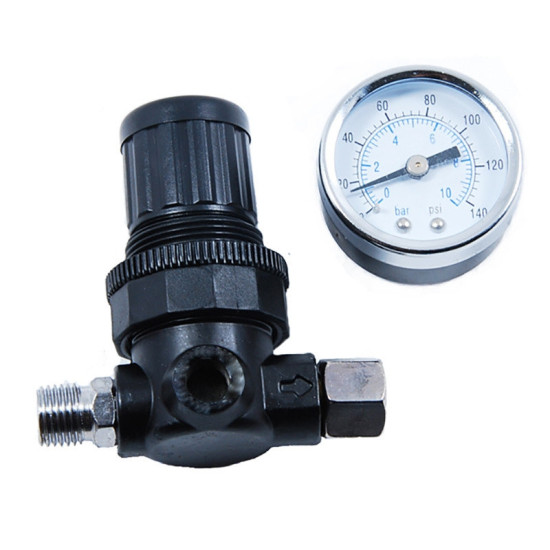 Манометр с регулятором давления  AR-802  Auarita