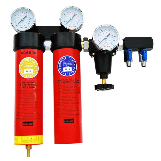 Фильтр воздушный с редуктором сдвоенный AC6002 Italco