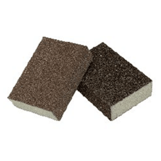 Абразивна губка 4-х стороння SMIRDEX середня, 100х70х25мм
