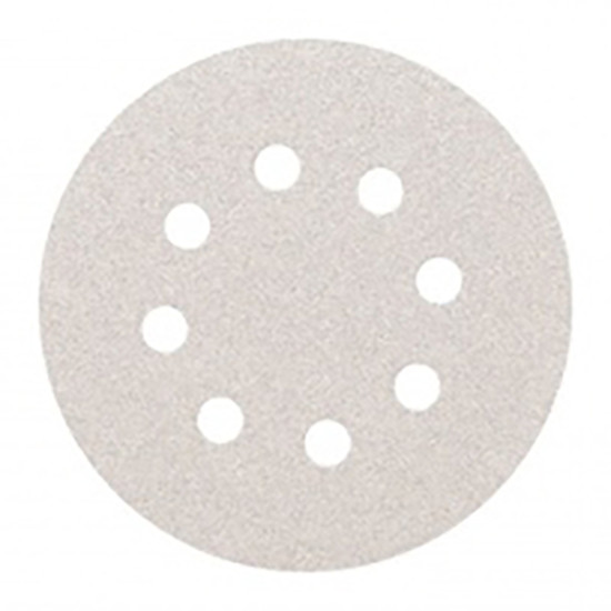 Коло шліфувальне Smirdex 510 White Line абразивне, для сухого шліфування, діаметр 125мм, 8 отворів