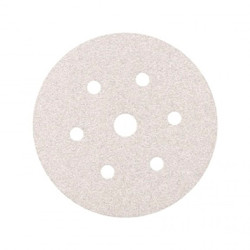Коло шліфувальне Smirdex 510 White Line абразивне, для сухого шліфування, діаметр 150 мм, 7 отворів, Р=280