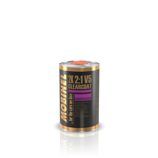 MOBIHEL 2K 2:1 бесцветный лак V5 