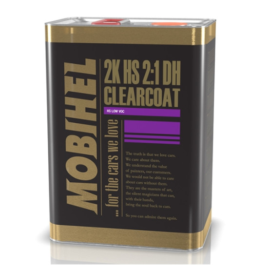 MOBIHEL 2K HS 2:1 бесцветный лак  DH LOW VOC