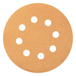 Коло шліфувальне Smirdex 820 Power Line абразивне, для сухого шліфування, діаметр 125 мм, 8 отворів