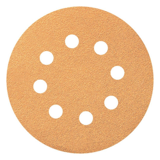 Коло шліфувальне Smirdex 820 Power Line абразивне, для сухого шліфування, діаметр 125 мм, 8 отворів, Р=280