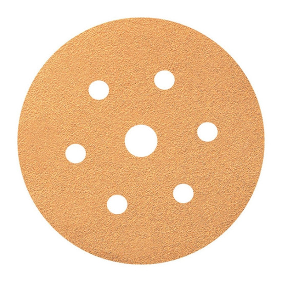 Коло шліфувальне Smirdex 820 Power Line абразивне, для сухого шліфування, діаметр 150 мм, 7 отворів, Р=220