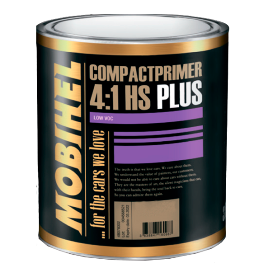 2K HS 4:1 Компактпраймер Чорний PLUS Mobihel 1,0л + затверджувач 700 PLUS 0,25л (комплект) 1,25л