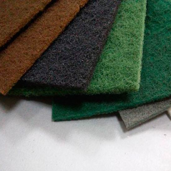 Абразивный волоконный материал SMIRDEX зеленый  Р240 лист 150х230