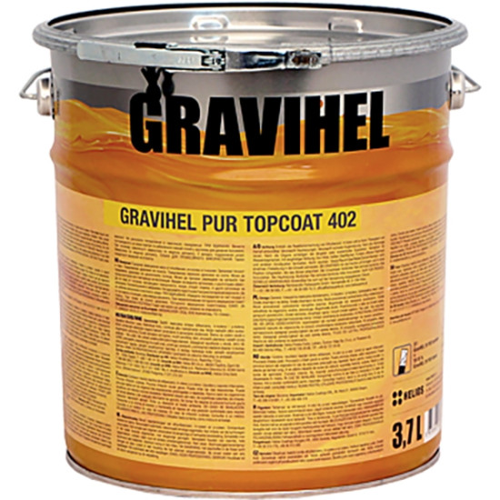 GRAVIHEL полиуретановая эмаль 402-003, полуглянцевая