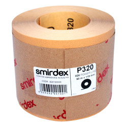 Наждачний папір Smirdex 820 Power Line у рулонах 116 мм х 25 м (50 м), Р=320
