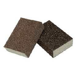 Абразивна губка 4-х стороння SMIRDEX груба, 100х70х25мм
